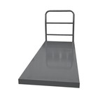 2000lbs 40  60  Platform Truck W steel Deck  6  Rubber Casters With Ergo Handle
