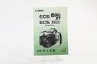 Canon Eos Rebel Xt 350d Digital Camera Instruction Manual Book Guide  g108