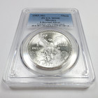 1985 Mo Pcgs Ms66 - Mexico 1 Oz Silver Libertad Un Onza Coin  56430a