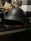 Helmet  World War I  Swiss M1918 63     coal Scuttle    With Motor aviation Goggles