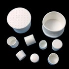 Round Rubber Furniture Foot Table Chair Leg End Cap Cover Floor Protector White