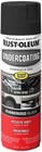 Rust-oleum 248657-6pk Rubberized Undercoating Spray  15 Oz  Black  6 Pack