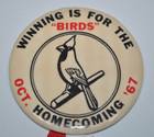 Vintage Coon Rapids Cardinals Homecoming 3  Pinback Button Oct 1967 - Minnesota