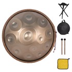 Adult Handpan Drum 22 Inch 12 Notes 440hz D Minor Kurd Steel Handpan Drum
