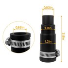 1 Pack Dishwasher Connector Kit  Dishwasher Garbage Drain Hose Adapter Includ   