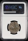 Sasanian Empire-greek Coinage Greek Coinage Bi Tetradrachm Ngc Vf