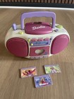Barbie Dance With Me Talking Boombox 3 In 1 Cassette Cd Radio 2000 Be-160 Works