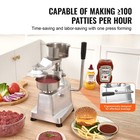 4 5 6  Commercial Burger Patty Maker Hamburger Meat Press Forming Machine