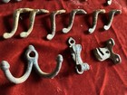 13 Vintage Antique Small Cast Iron 1-1 2    Hooks    3 Bonus Pcs