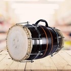 16-inches Bolt Tuned Handmade Dholak Drum   Dhol Instrument   Dholki Nal