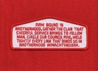 Pocket Set Of 2 Oa Song Obligation Lodge Flap Patch Order Arrow Boy Scout Csp