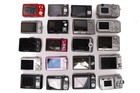 Lot Of 20 Cameras Olympus Fujifilm Casio Polaroid Ufo Sony
