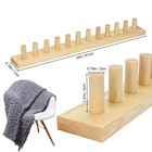 Chunky Knitting Blanket Loom Thick Yarn Foldable Portable Extra Large 24 1