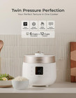 Cuckoo  Twin Pressure Rice Cooker 6-cup White