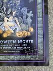 Vintage 1998 Kiss Halloween Night Concert Promo Poster Los Angeles Band Tour