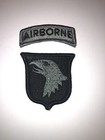 101st Airborne Division With Tab  U s  Army Shoulder Patch Acu W  Hook Back