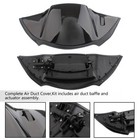 Black Top Air Duct Piece Cover Inner Fairing For Harley Road Glide Fltrx 2015-23