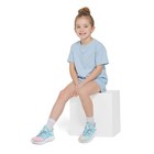 Runside Girls Tennis Shoes Lightweight Sports Kids Sneakers Lace-up For