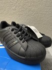Adidas Originals Superstar C Shoes Black Kids Sneaker Size 2 5