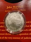 Us Mint 2005 John Marshall Coin   Chronicles Set Item   5j4 Bu Silver Dollar