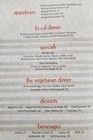 Vintage Amtrak Dining Car Menu 1970s Dinner Specials  Desserts Railroad Memories