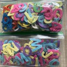 Lot Letters Numbers Felt Stickers Foam Spring Shapes Butterflies Art Crafts