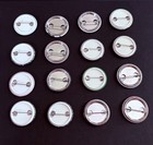 Huge Lot Of 16 Assorted Pin Badges 1 25    Esoteric Occult Magick Thelema