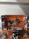 Lot Of 3 Maisto 1 18 Harley-davidson Diecast Motorcycle Models Boxed Vintage