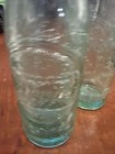 2-vintage 1950   s Dr  Pepper 6 Oz Embossed 10 2 4 -bottle Lot Duraglas 53 Bottom