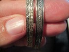 Antique Bangle Bracelets Lot Of 2 Sterling Silver 925 Victorian Vintage