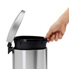 Simplehuman Trash Can  Mini Semi Round Step Can  6 Liter