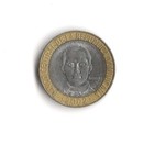 2002 Dominican Republic - 5 Pesos - 621 - Bi-metallic - 6g
