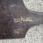 Vintage Buck Brother 2  Stubby Chisel Bevel Edge Woodworking Boat Building