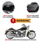 For Harley 2005-2017 Softail Deluxe Flstn Rear Saddlebag Guard Highway Crash Bar