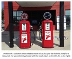 Sinclair Dino Tokheim Model 39 Full Size Gas Pump - Vintage Petroliana Style