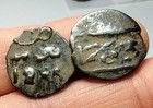 1263 1285 Bce 2 Coins Star Of David Jewish Israel King Solomon David Antique Old