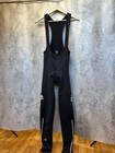 Ale Men   s Thermal Winter Cycling Bib Tights Xl-5-52 Fleece Lined Made In Italy