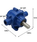 Hypro Manufacturing 7560c Cast Iron Roller Pump