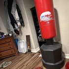 Century Wavemaster Standing Punching Bag Freestanding Red black