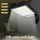 Led Solar Light Motion Sensor 3 Modes Flood Lamp Outdoor Street Wall Yard Garden