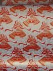 Vintage Christmas Bell Department Store Wrapping Paper Gift Wrap 2 Yards