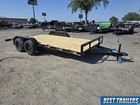 2025 Tuff Dawg Trailers 7x16 7k Wood Deck Car Hauler Trailer Economy  New