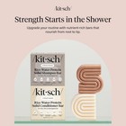 Kitsch Rice Water Protein Solid Shampoo And Conditioner Set For Hair Growth
