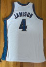 Antawn Jamison 2005-06 Wizards Game Used Worn Jersey Sz 54 6 Team Pro Issue Cut