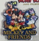      Disney Parks Mickey Mouse And Friends Magnets Set Of 8 New