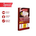 Xfasten Self-sealing Laminating Pouches Business Card Size  9 5 Mil And Hard    