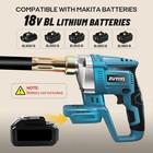 Cordless Concrete Vibrator For Makita 18v Battery  600w 6000rpm Handheld Concret