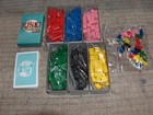 Risk Continental Board Game Replacement Wood Blocks Pieces   44 Cards Lot