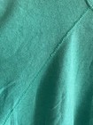 Vintage 80s Teal Green Raglan Sweatshirt  Hanes Her Way  Made In Usa  Women   s L