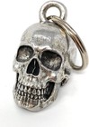 Skull Motorcycle Biker Ride Bell Gremlin Good Luck Gift Bb-115 Made Usa